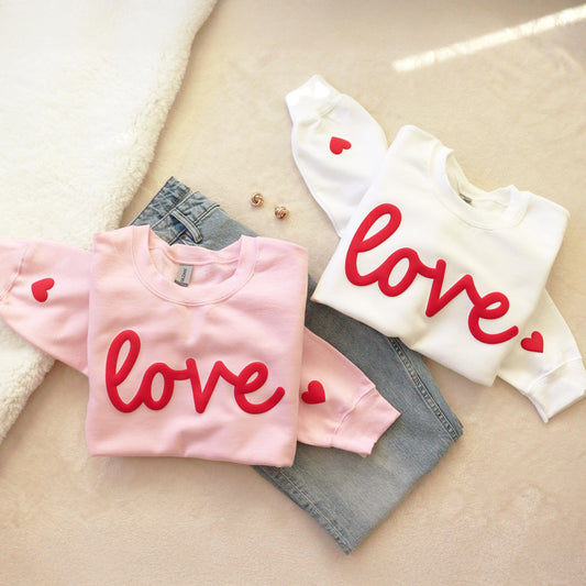 Love Puff Sweatshirt