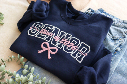 Senior 2026 Personalized Puff Sweatshirt