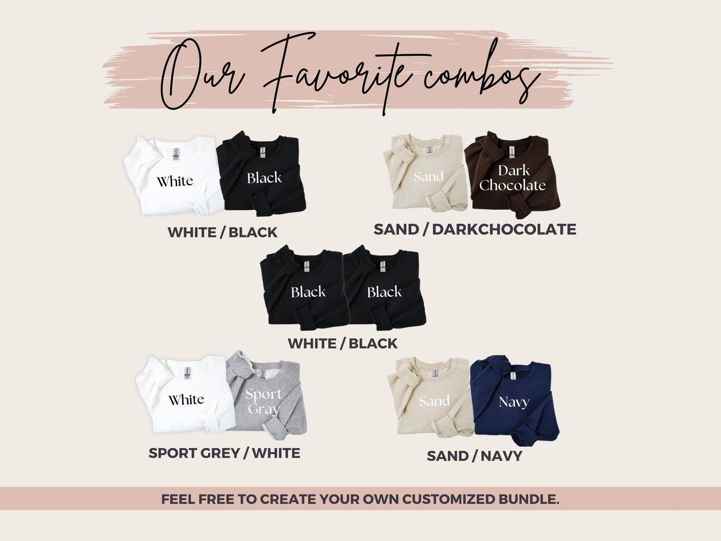 Bride & Groom Personalized Puff Hoodie