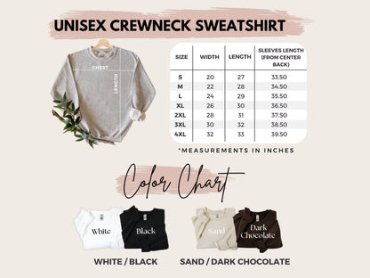Wifey & Hubby Personalized Puff Sweatshirt