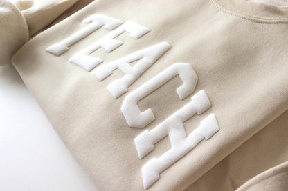 Teacher Embossed Sweatshirt: Teacher Appreciation Gift