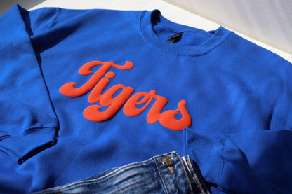 Team Name Personalized Puff Sweatshirt