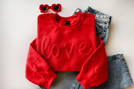 Love Puff Sweatshirt