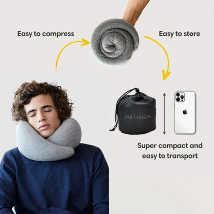 PuffHug™ Travel Neck Pillow