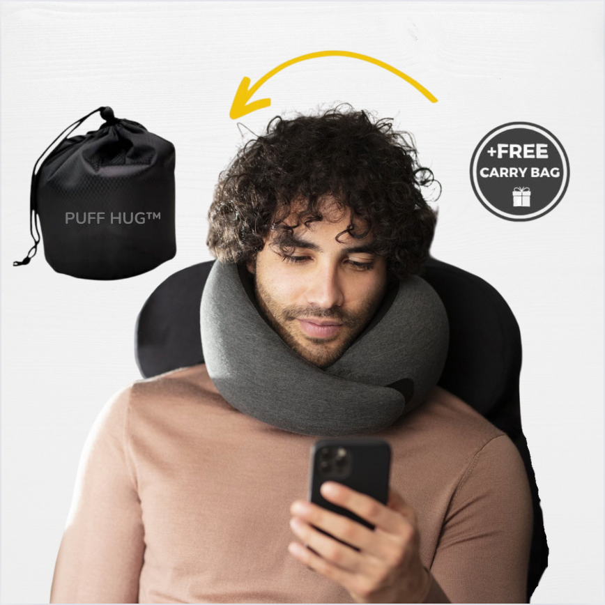 PuffHug™ Travel Neck Pillow