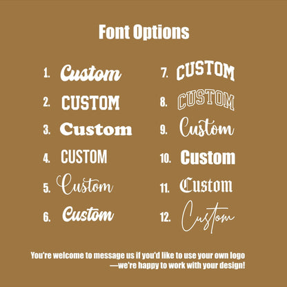 Custom Team Name Puff Crewneck Sweatshirt
