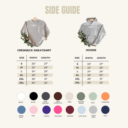 Custom Text Puff Sweatshirt