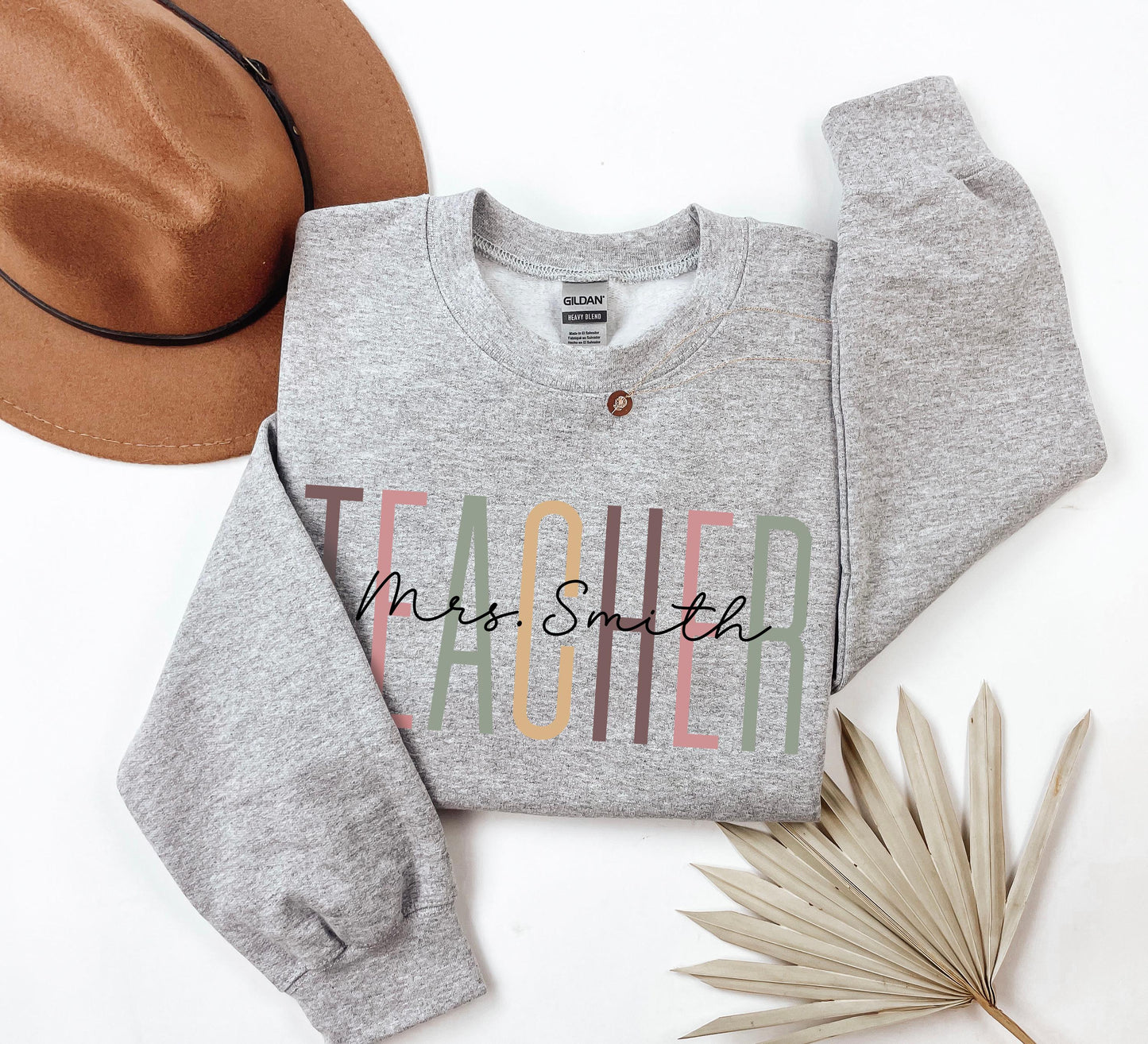 Personalized Teacher Sweatshirt: Appreciation Gift