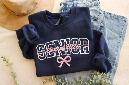 Senior 2026 Personalized Puff Sweatshirt